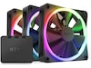 NZXT F120 RGB 120mm PWM Vifte Triple Pack (sort) Vifter