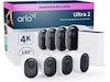 Arlo Ultra 2 utendørs overvåkningskamera 4pk (hvit) -B-Grade Demo hjem & fritid