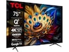 TCL 75" 75C61B QLED Pro 4K Google TV 70 - 79 tommer TV