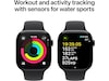 Apple Watch Series 10 46mm GPS Aluminium (gagatsvart) Smartklokker