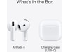 Apple AirPods 4 trådløse ørepropper, In-Ear (hvit) -B-Grade Demo annet i lyd & bilde