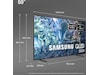 Samsung 50" Q60D QLED 4K TV TQ50Q60D -B-Grade Demo TV/projektor