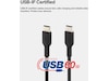 Belkin USB-C kabel 1m (sort) USB-kabler