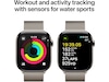 Apple Watch Series 10 46mm GPS + LTE Titan (naturlig) -B-Grade Demo klokker