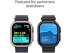 Apple Watch Ultra 2 49mm GPS + LTE Titan (sort) -B-Grade Demo klokker