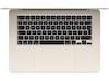 MacBook Air 15" M4 (2025) 512GB (stjerneskinn) PC - Bærbar / laptop