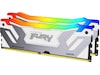 Kingston FURY Renegade DDR5 RGB 8400MHz 48GB (hvit) Minnebrikker