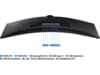 Samsung 49" curved skjerm ViewFinity S9 S49F950UA Skjermer