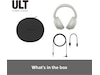 Sony ULT WEAR trådløse hodetelefoner Over-Ear med mic (hvit) Hodetelefoner
