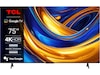 TCL 75" 75V6B 4K HDR Google TV -B-Grade Demo TV/projektor
