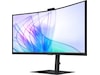 Samsung 34" curved skjerm ViewFinity S6 34C654VA -B-Grade Demo skjermer