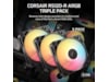 Corsair RS120-R ARGB PWM Reverse Vifte 3pk (sort) Vifter