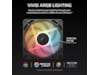 Corsair RS120-R ARGB PWM Reverse Vifte 3pk (sort) Vifter