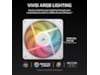 Corsair RS120-R ARGB PWM Reverse Vifte 3pk (hvit) Vifter