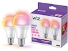 WiZ LED A-60 8,8W E27 RGB Lyspære 2pk Lyspærer & LED-pærer