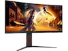 AOC 34" curved gamingskjerm CU34G4Z -B-Grade Demo skjermer