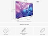 Samsung 65" Q6F QLED 4K Smart TV (2025) 60 - 69 tommer TV