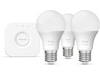 Philips Hue WCA Essential Startpakke (3x E27 + Bridge) Lyspærer & LED-pærer