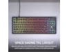 Corsair K55 CORE TKL RGB Gamingtastatur (sort) Gamingtastatur