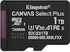 Kingston microSDXC Canvas Select Plus 1TB Minnekort til foto & video