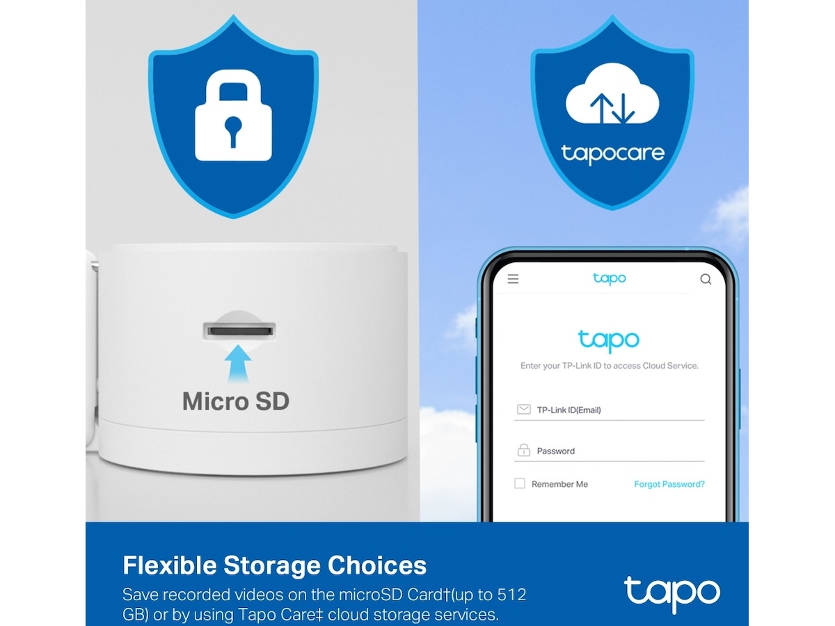 TP-Link Tapo C125 innendørs overvåkningskamera Overvåkningskameraer