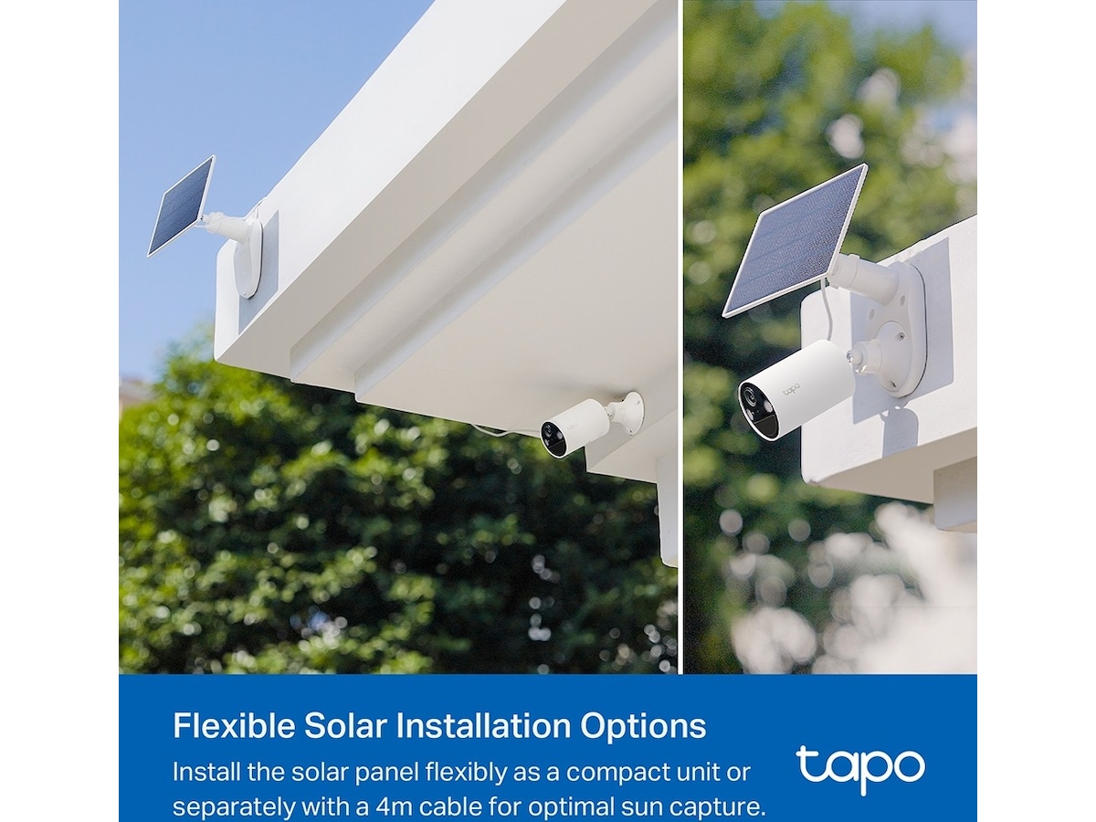 TP-Link Tapo C410 KIT soldrevet overvåkningskamera Overvåkningskameraer