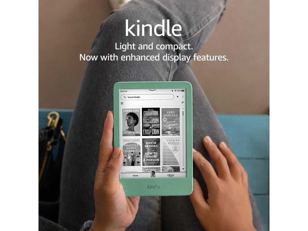 Amazon Kindle (2024) 6" 16GB (matcha) Lesebrett