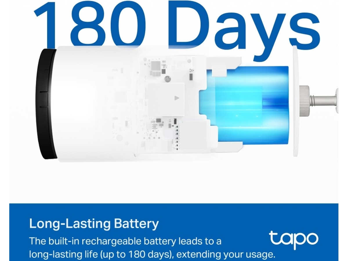 TP-Link Tapo C410 utendørs overvåkningskamera 4-pack Overvåkningskameraer