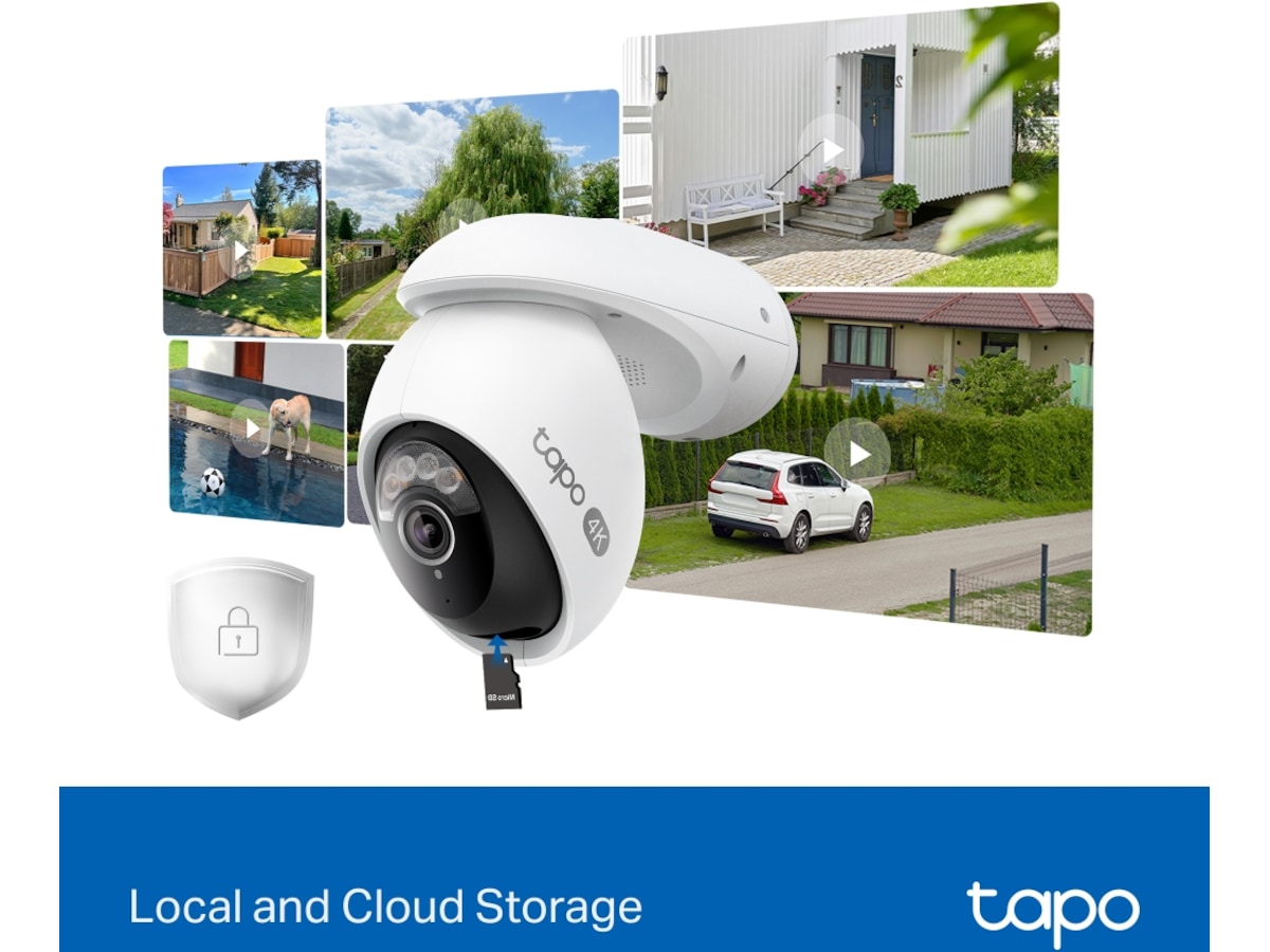 TP-Link Tapo C560WS 4K utendørs overvåkningskamera Overvåkningskameraer