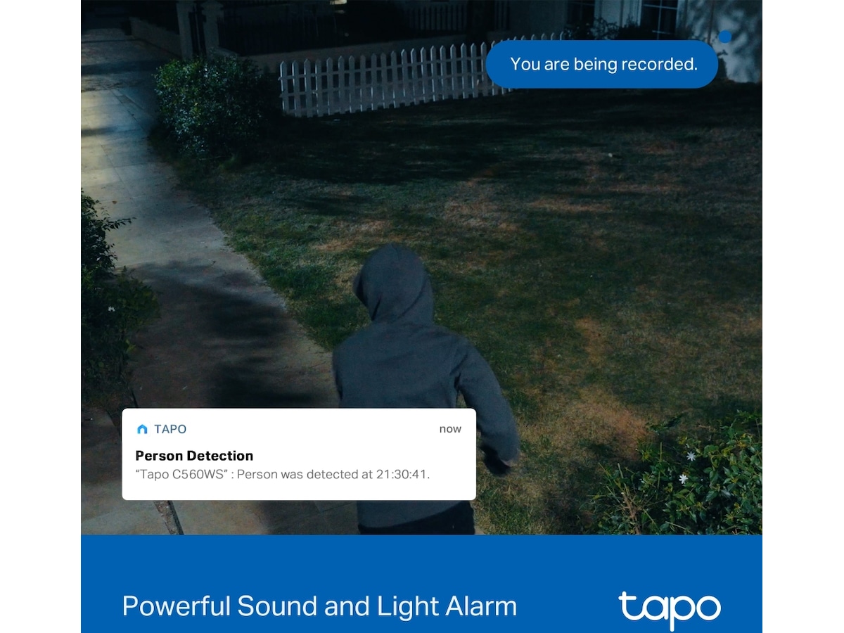 TP-Link Tapo C560WS 4K utendørs overvåkningskamera Overvåkningskameraer