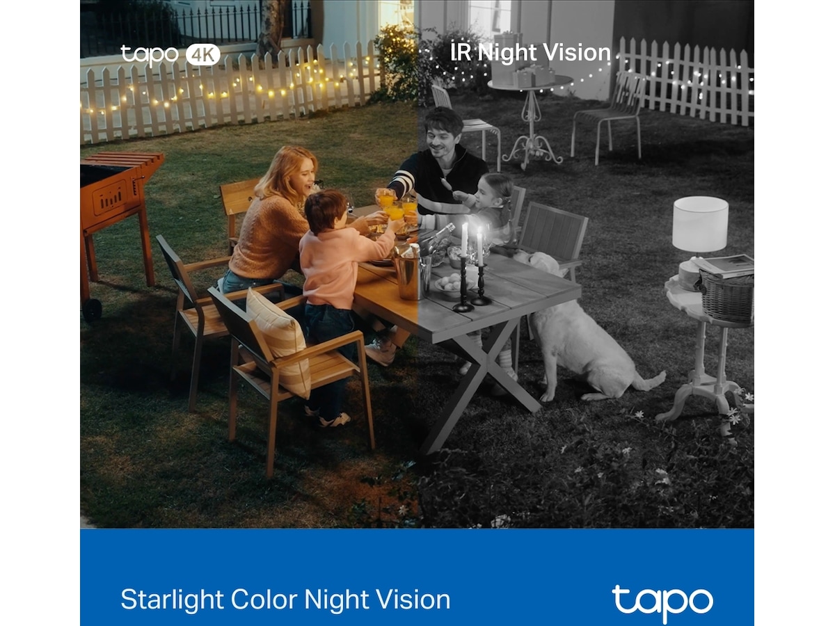 TP-Link Tapo C560WS 4K utendørs overvåkningskamera Overvåkningskameraer