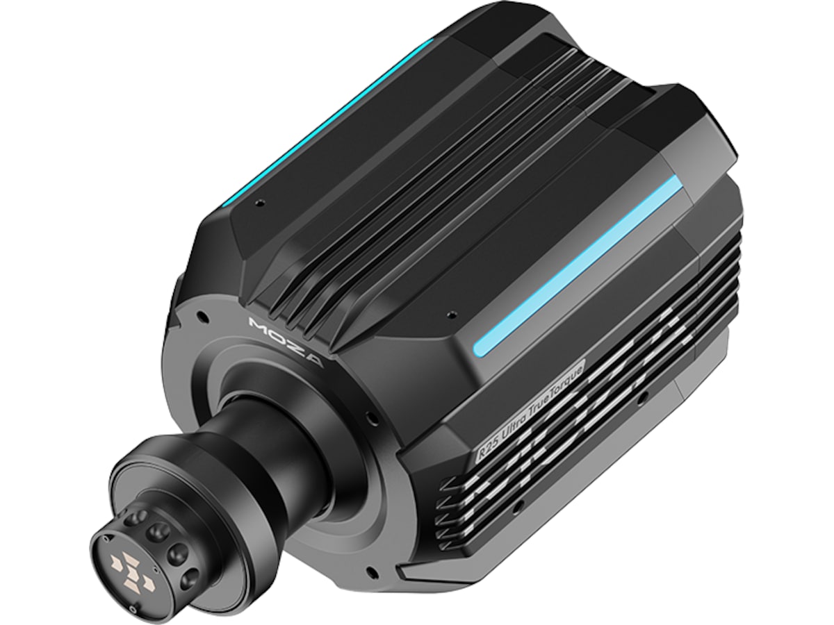 MOZA R25 Ultra True Torque DD Akselbase Ratt og pedaler