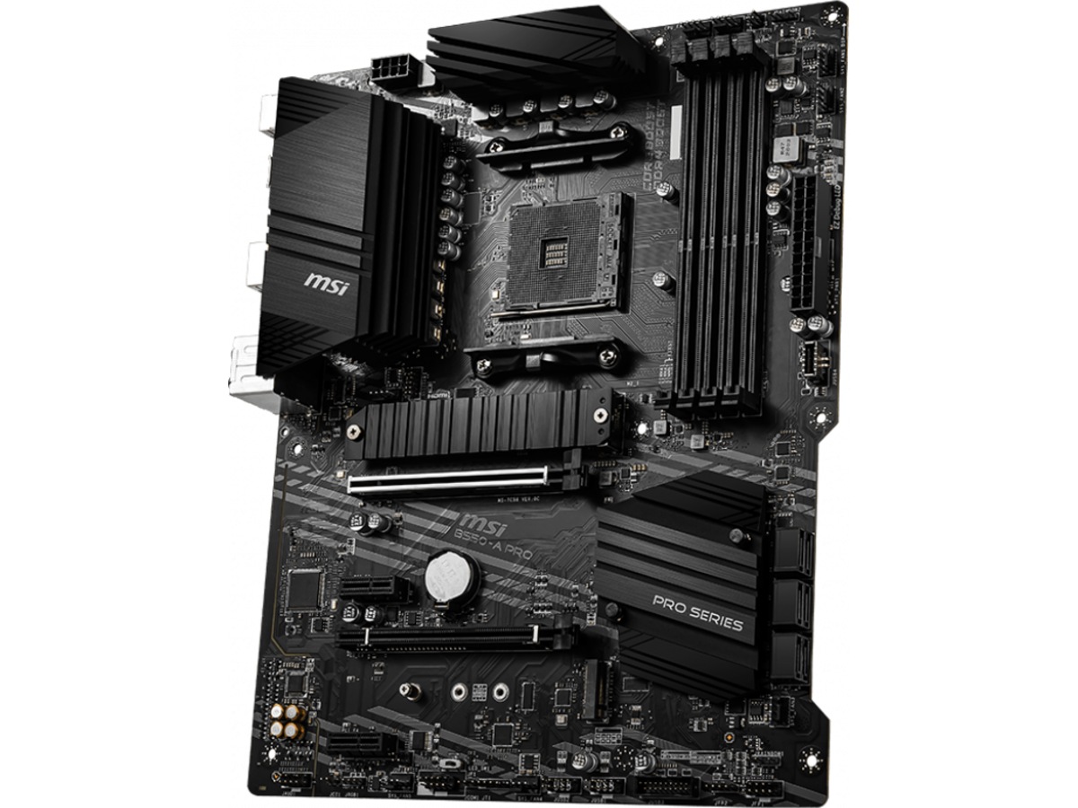 MSI B550 A PRO Hovedkort AMD Socket Komplett no