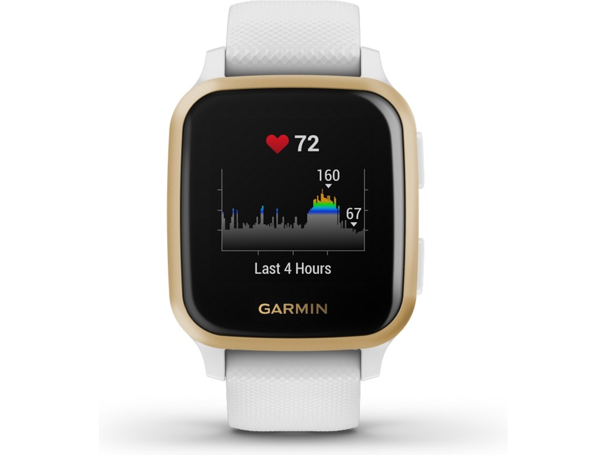 Garmin Venu Sq 40mm GPS (lys gull/hvit) Smartklokker Komplett.no