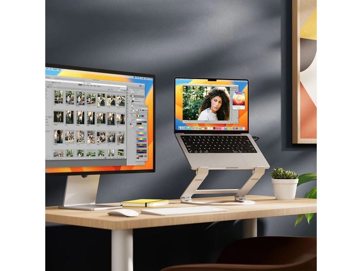 Twelve South Curve Flex Laptopstativ (sort) -B-Grade Demo annet i PC & nettbrett