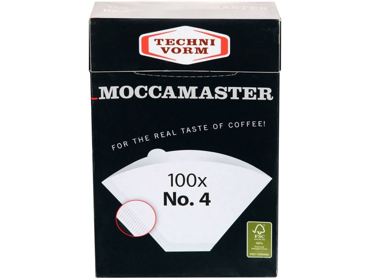 Moccamaster kaffefilter Tilbehør til kaffemaskiner
