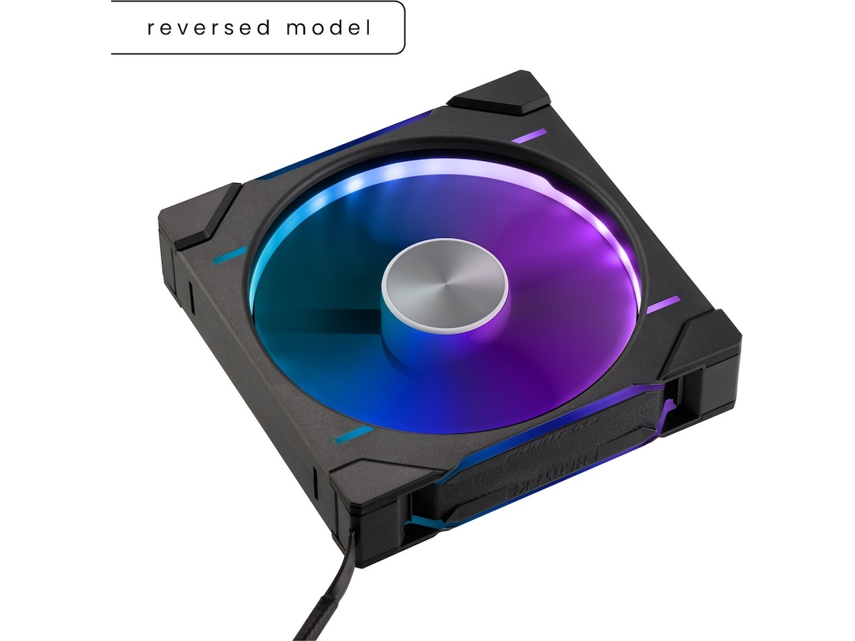 Phanteks D30 140mm PWM DRGB Reverse Vifte 3-Pack (sort) Vifter
