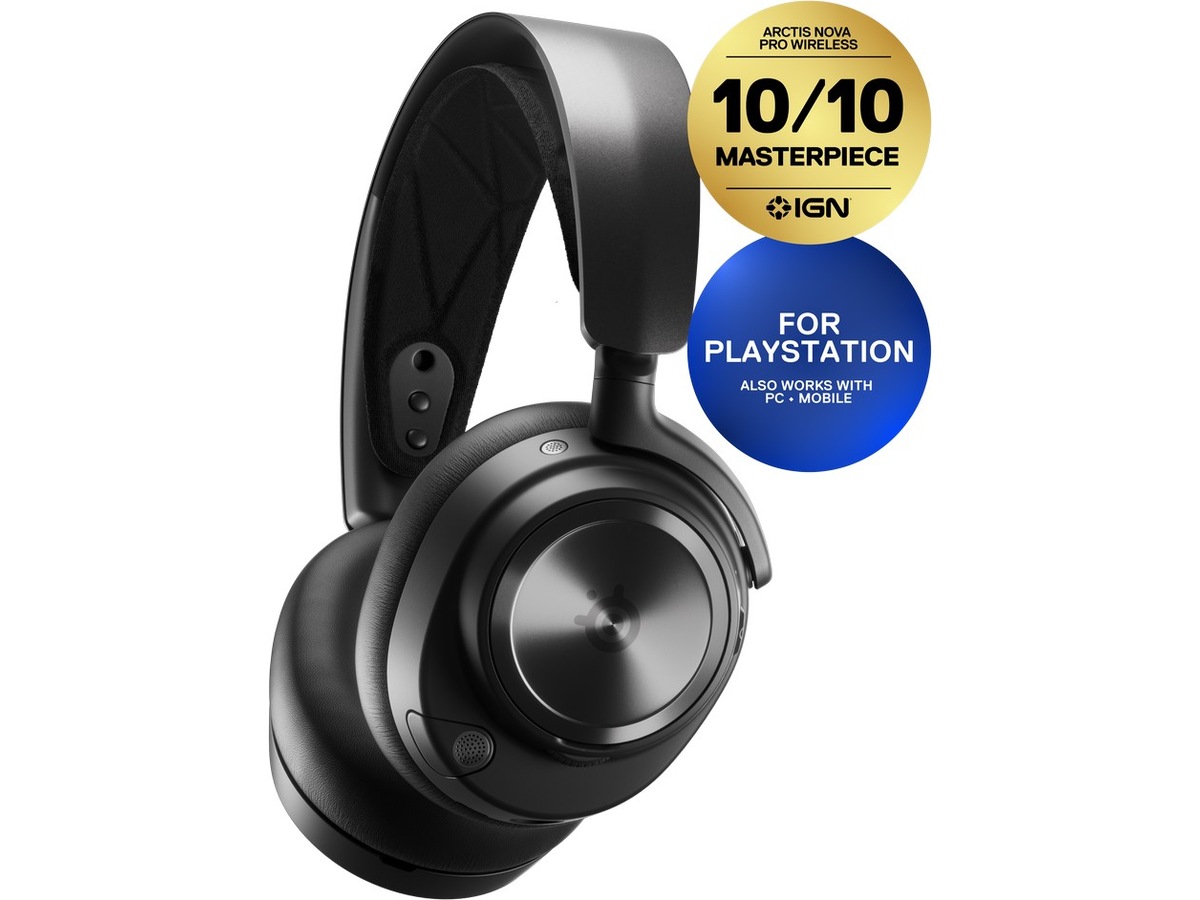 SteelSeries Arctis Nova Pro Wireless Gamingheadset PC/PS5 (sort -B-Grade Demo headset