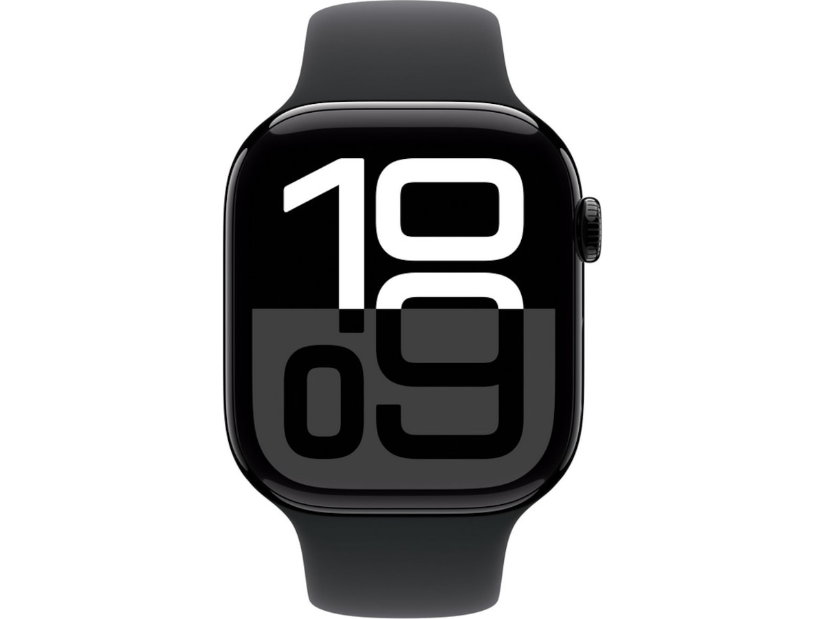Apple Watch Series 10 46mm GPS Aluminium (gagatsvart) Smartklokker