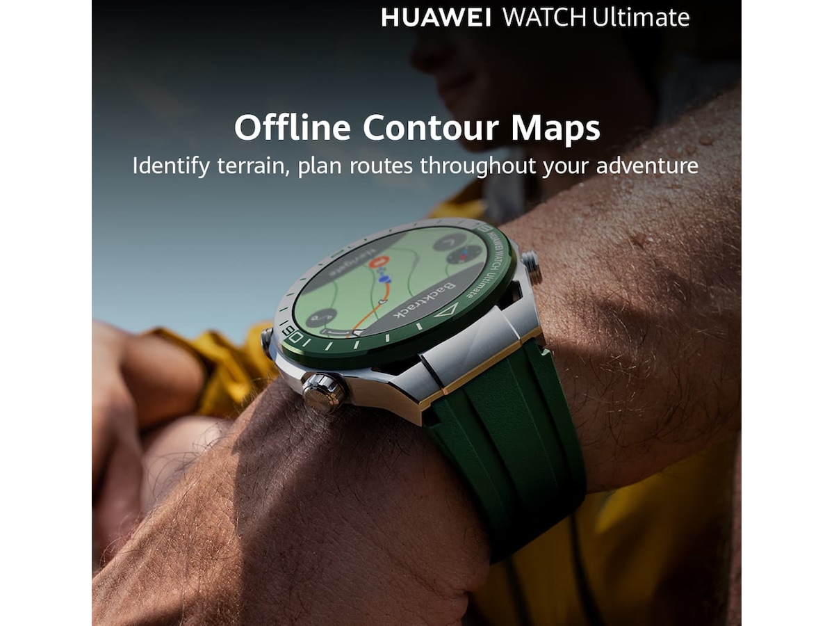 Huawei Watch Ultimate 48mm GPS (freeway green) Smartklokker