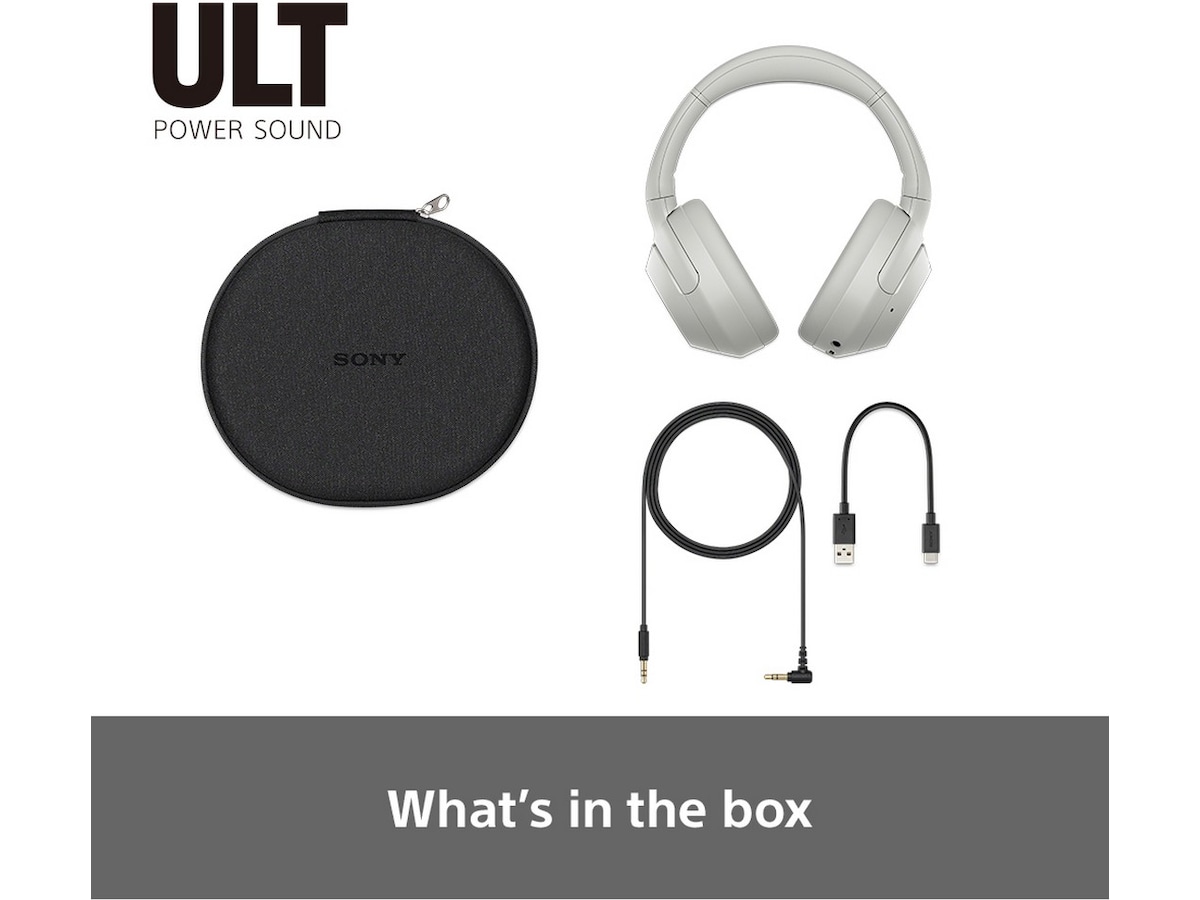 Sony ULT WEAR trådløse hodetelefoner Over-Ear med mic (hvit) Hodetelefoner