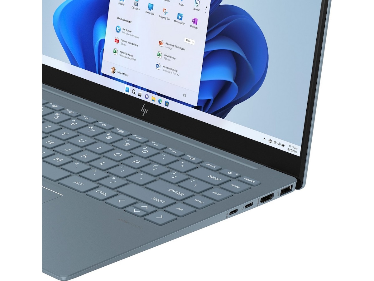 HP Pavilion Plus 14-ew1050no 14" 2,8K OLED (Moonlight Blue) -B-Grade Demo bærbar PC