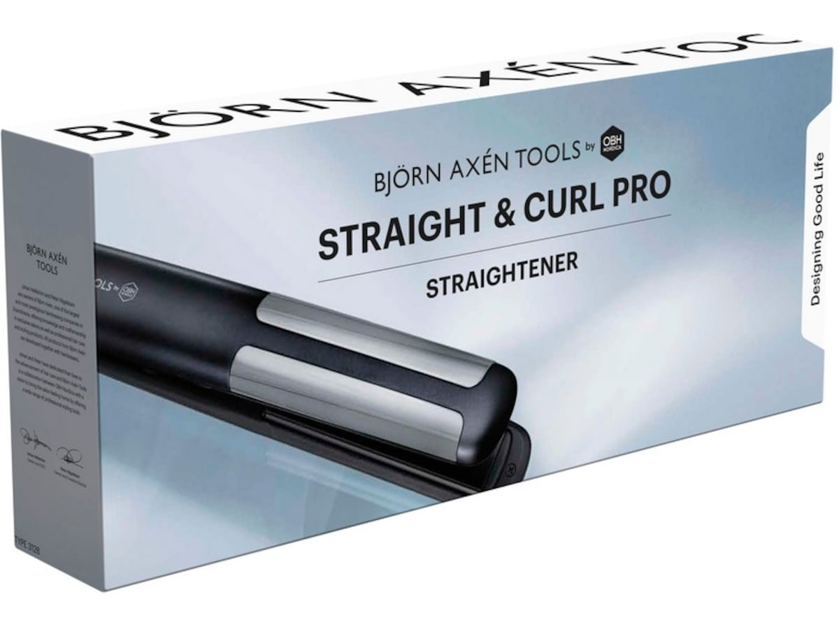OBH NORDICA Björn Axén Tools Straight & Curl Pro rettetang Hårpleie & styling