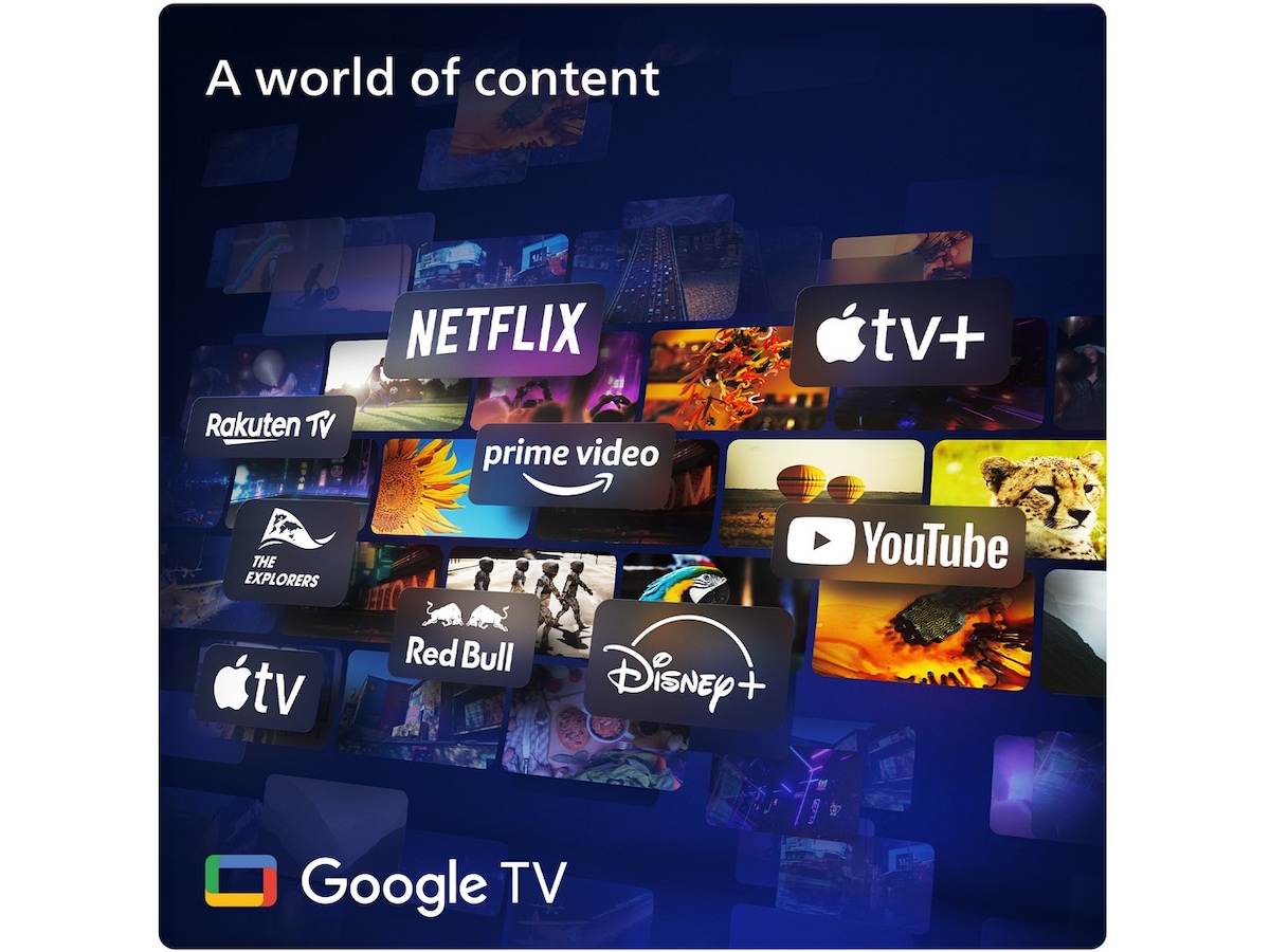 Philips 77" 4K UHD OLED+ Smart TV Ambilight 77OLED909 70 - 79 tommer TV