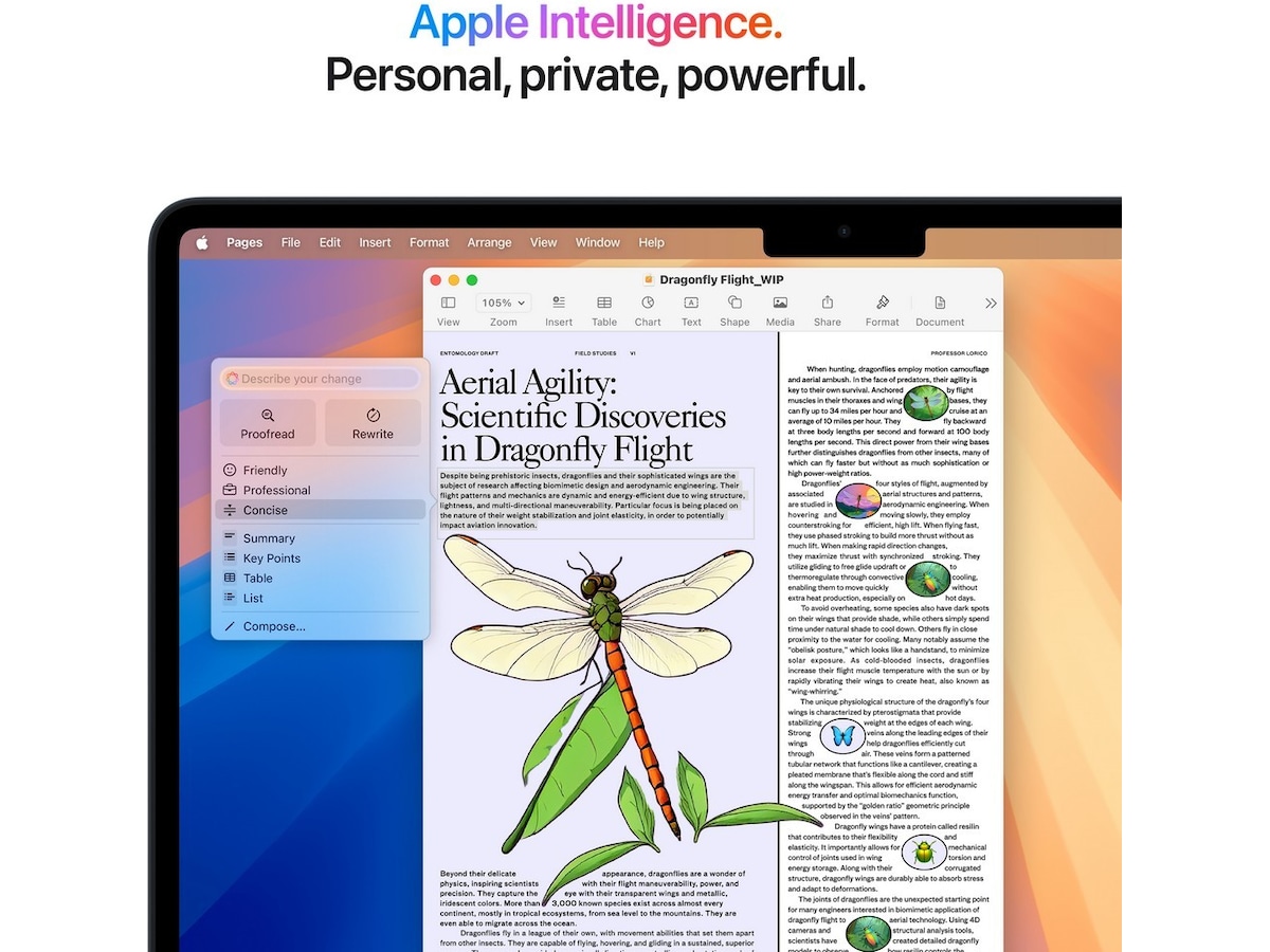 MacBook Air 13" M4 (2025) 256GB (midnatt) -B-Grade Demo bærbar PC