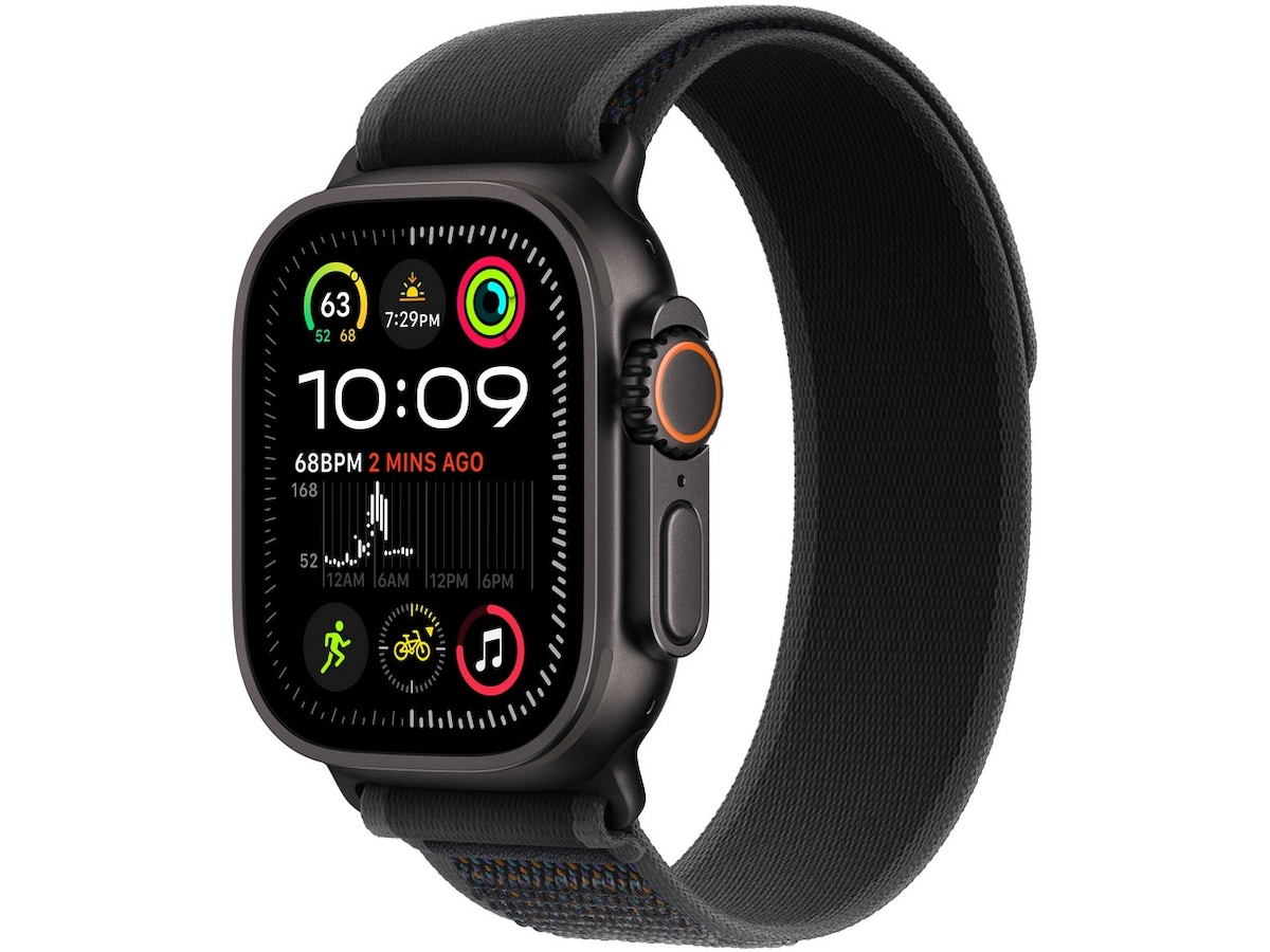 Apple Watch Ultra 2 49mm GPS + LTE Titan (sort) -B-Grade Demo klokker