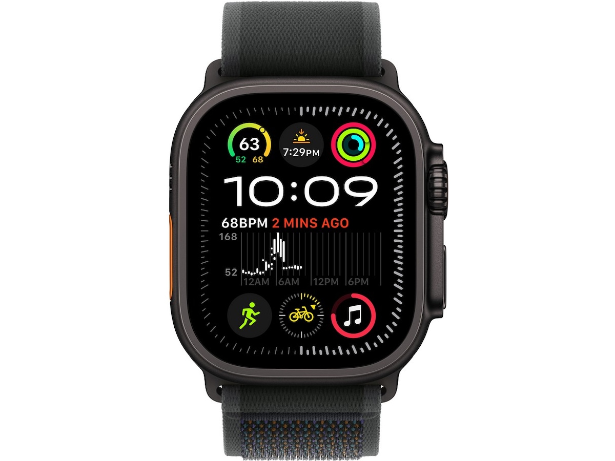 Apple Watch Ultra 2 49mm GPS + LTE Titan (sort) -B-Grade Demo klokker