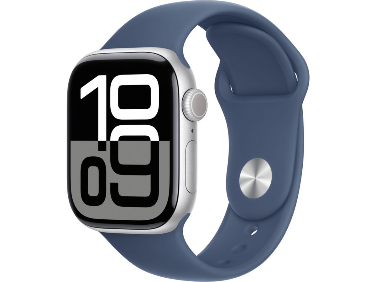 Apple Watch Series 10 GPS + LTE 42mm Aluminium (sølv) -B-Grade Demo klokker