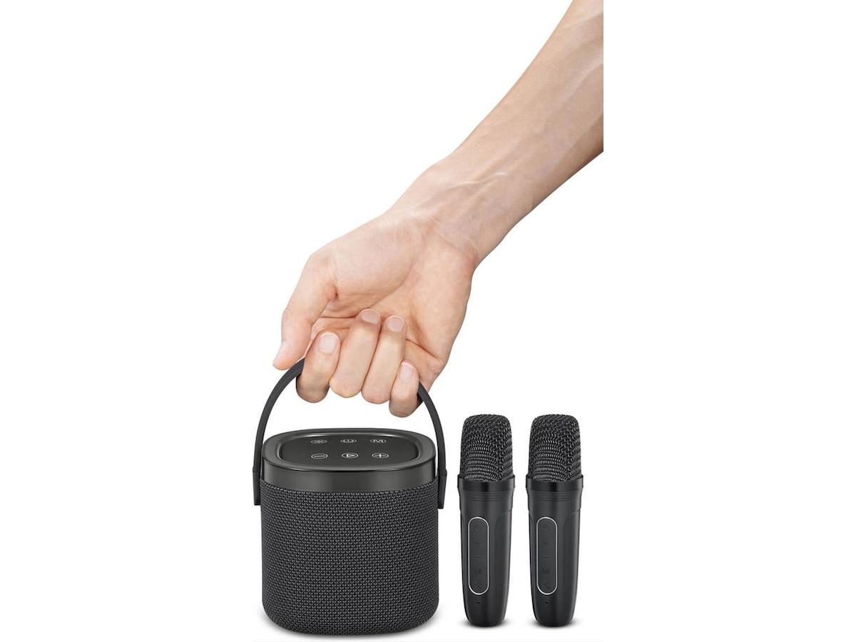 Andersson KEM-D3000 Bærbar karaokehøyttaler med 2 mikrofoner Trådløs / Bluetooth-høyttaler