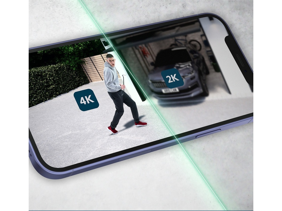 Arlo Ultra 2 utendørs overvåkningskamera 4pk (hvit) -B-Grade Demo hjem & fritid